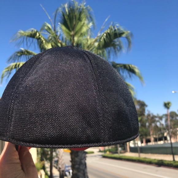 Trojan Headware USC Logo Baseball Cap 6 Panel Black White Baseball Hat NEW - Picture 3 of 7